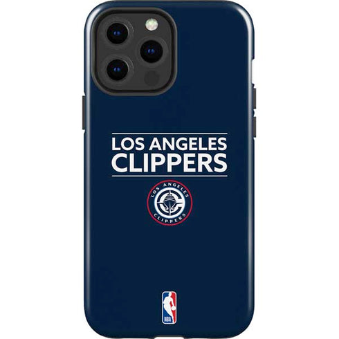 NBA Los Angeles Clippers Standard Blue iPhone 15 Pro Max Impact Case